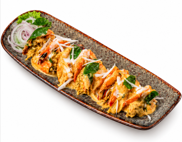 Prawns Coconut Grill