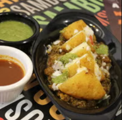 Tikka Choley Chaat