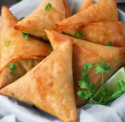 Chicken Samosa Platter 6 Pcs