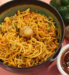 Chicken Schezwan Hakka Noddles