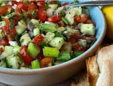 Afghan Cucumber Salad