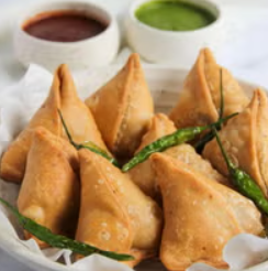 Samosa (1pcs) With Sauce