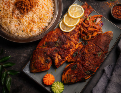 Sea Bream Mandi Half