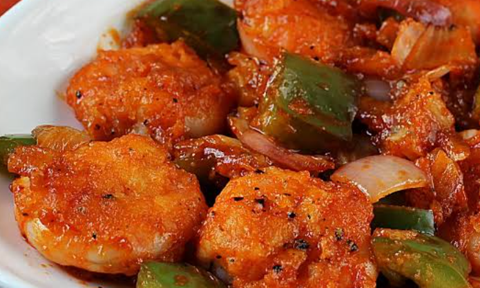 Chilli Prawns
